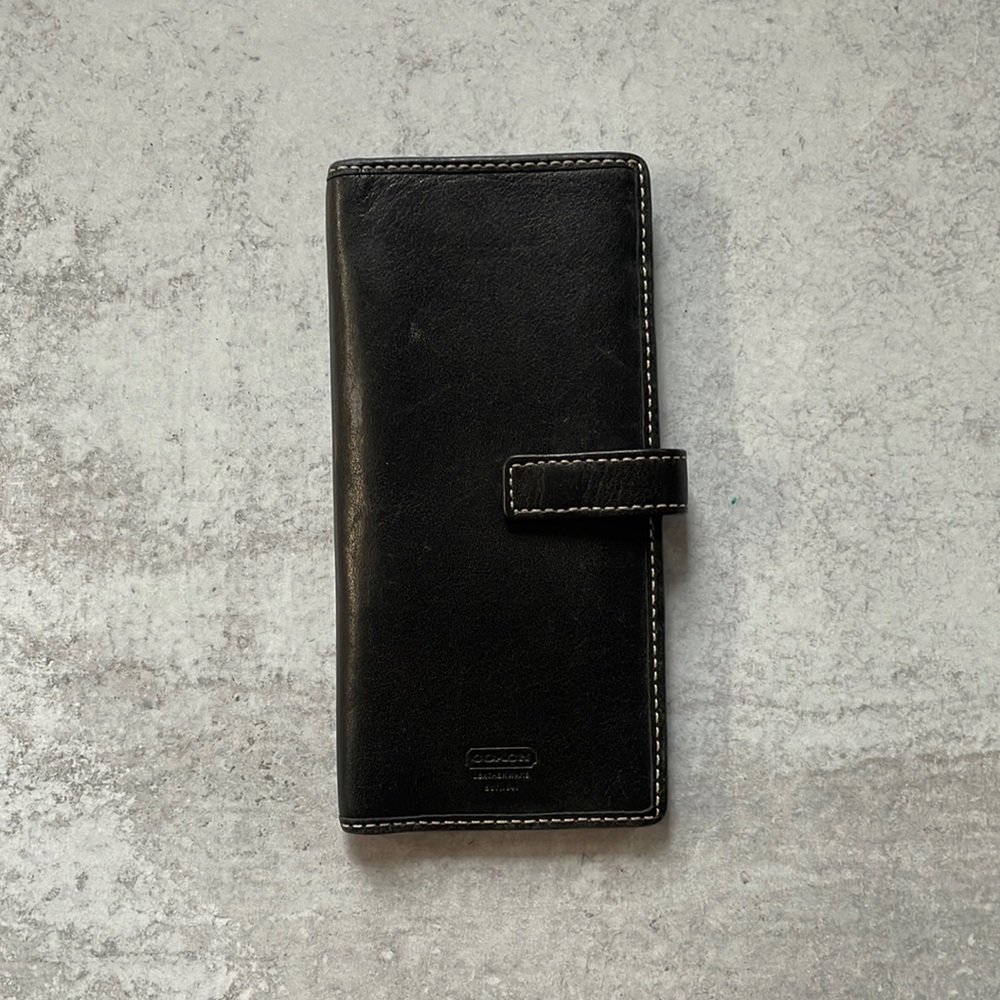 Black Coach Wallet